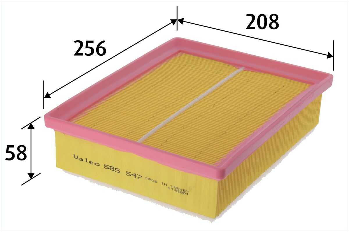 VALEO 585547 Air Filter for FIAT NISSAN OPEL RENAULT VAUXHALL